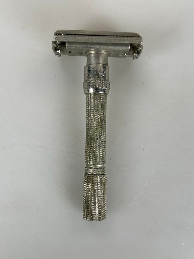 Antiek Gillette Scheermes - Vintage Veiligheidsscheermes, Antiek en Kunst, Ophalen of Verzenden