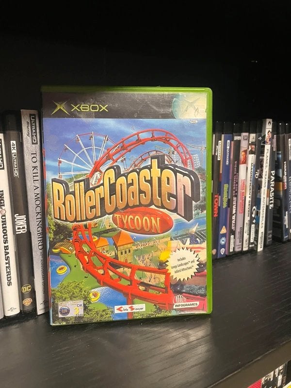 Rollercoaster Tycoon Xbox, Gebruikt, 1 speler, Ophalen of Verzenden, Vanaf 3 jaar
