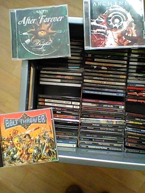 Ca. 400 Heavy Metal cd's, Ophalen, Zo goed als nieuw, Album