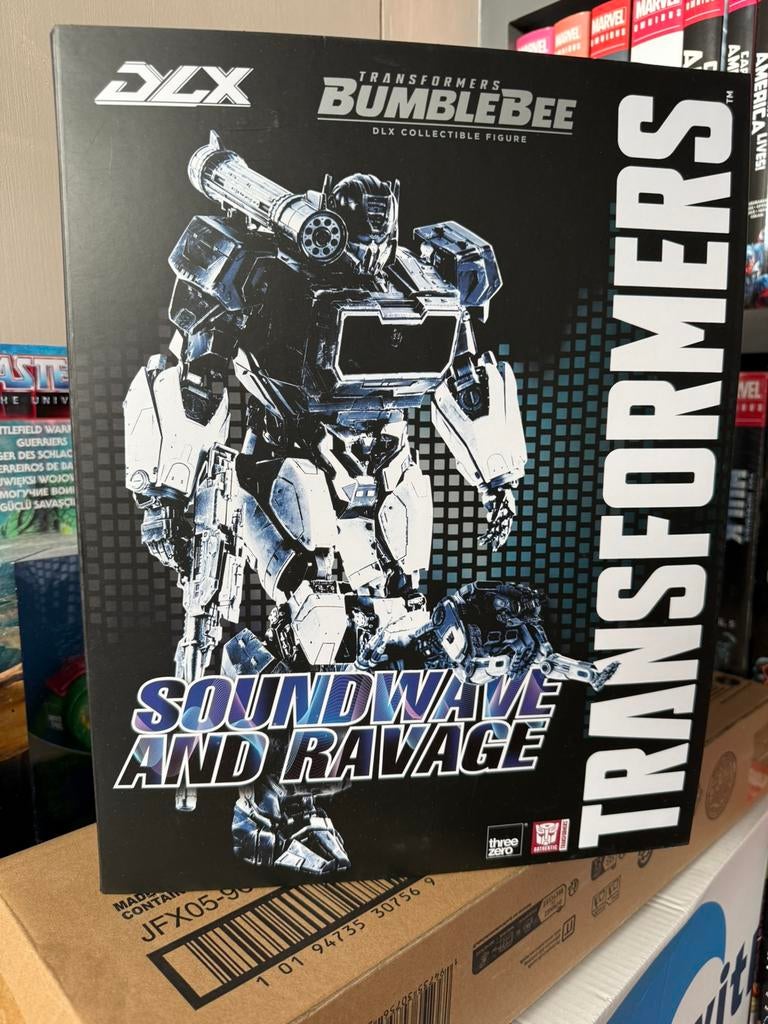 Soundwave and Ravage DLX Threezero, Verzamelen, Transformers, Overige generaties, Ophalen of Verzenden, Nieuw, Decepticons