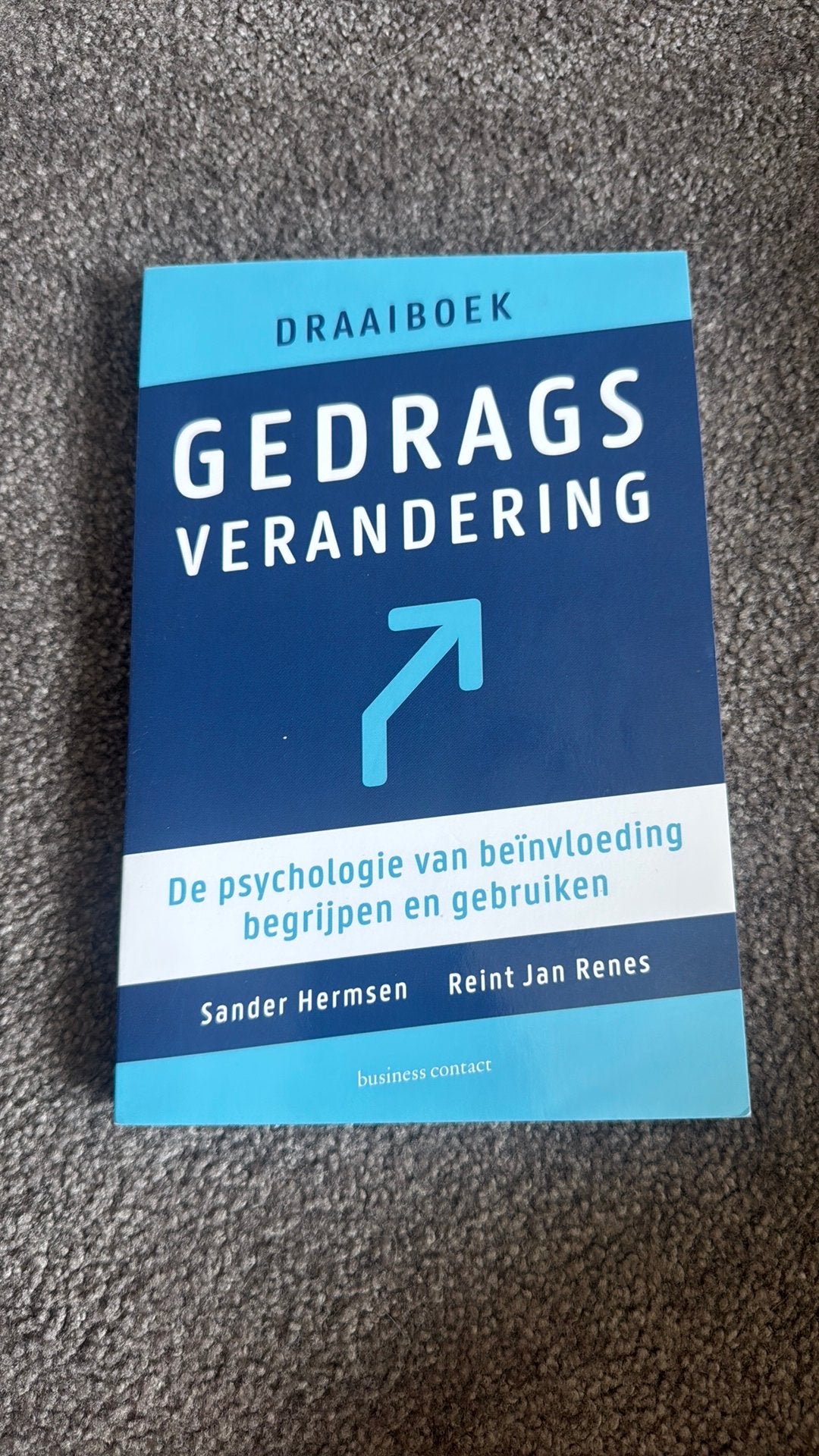 Reint Jan Renes - Draaiboek gedragsverandering, Sociale wetenschap, Reint Jan Renes; Sander Hermsen, Ophalen of Verzenden, Zo goed als nieuw