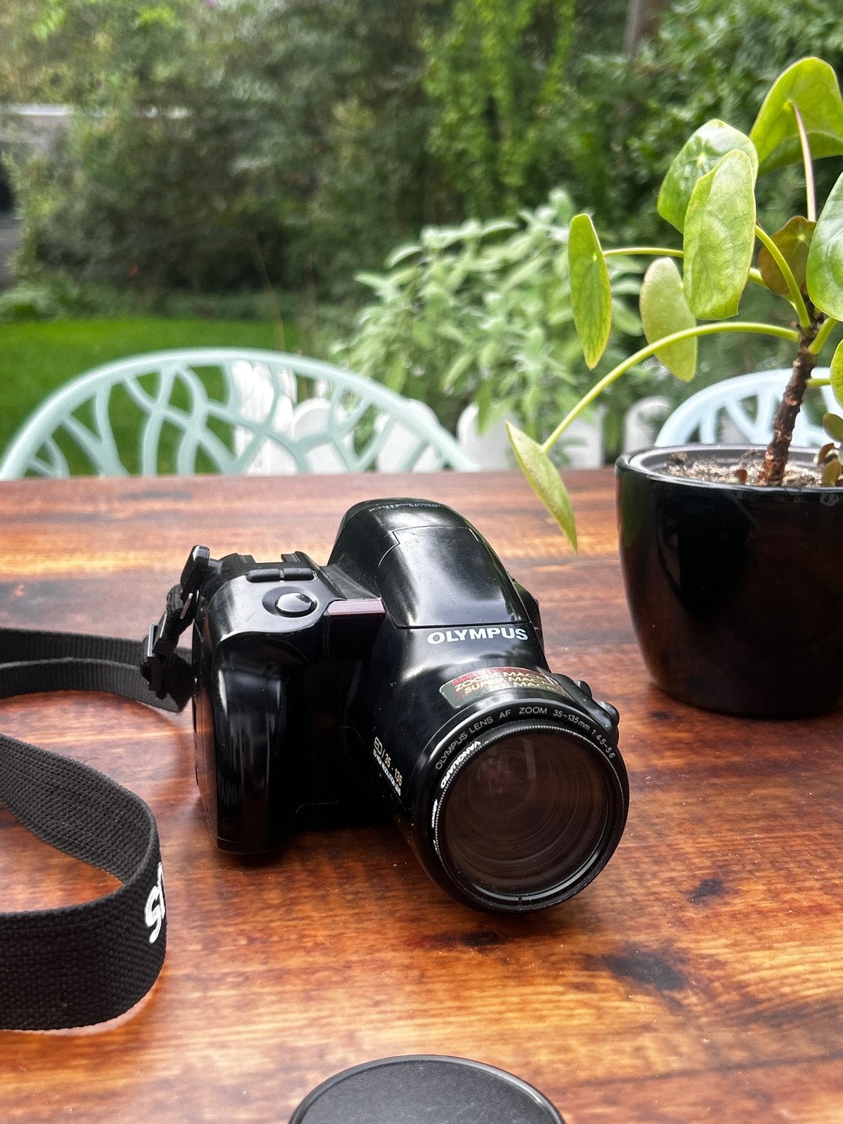 Olympus IS-2000 spiegelreflexcamera in nette staat, Ophalen of Verzenden, Gebruikt, Spiegelreflex, Olympus