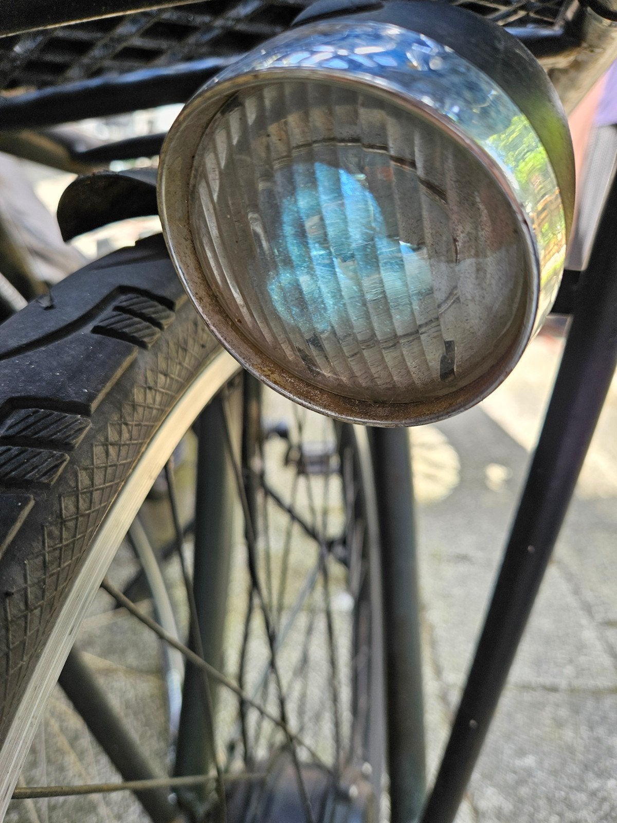 Altec E-bike met voorwielmotor en mand, Terugtraprem, Versnellingen, Ophalen, Overige merken