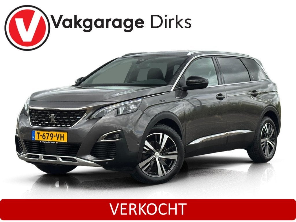 Peugeot 5008 1.6 e-THP Aut. 7P. GT-Line ✅ Pano ✅ Nappa l, Auto's, Peugeot, 1350 kg, Gebruikt, 4 cilinders, 7 stoelen