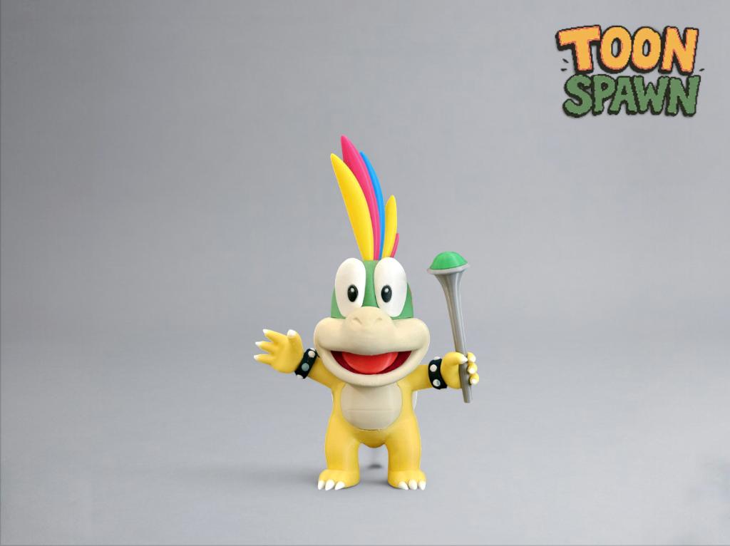 Lemmy Koopa Beeld 19cm – Super Mario, Verzamelen, Beelden en Beeldjes, Ophalen of Verzenden, Nieuw, Fantasy