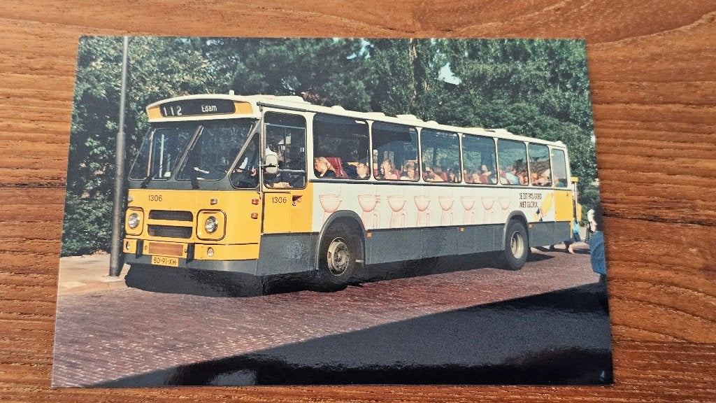 Foto BUS NZH Haarlem 1306, Verzenden, Gebruikt, Bus of Metro, Overige typen