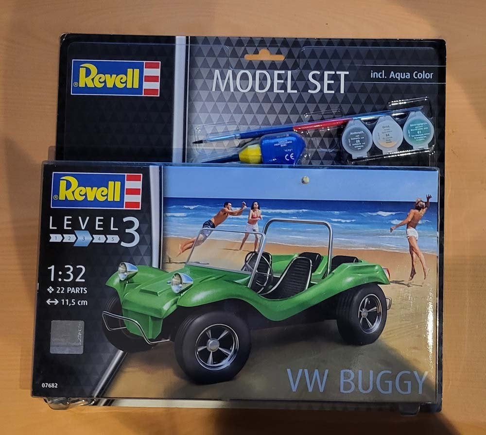 Revell modelbouw : Buggy Karmann Imp - Nieuw in doos, Auto, Revell, Groter dan 1:32, Nieuw