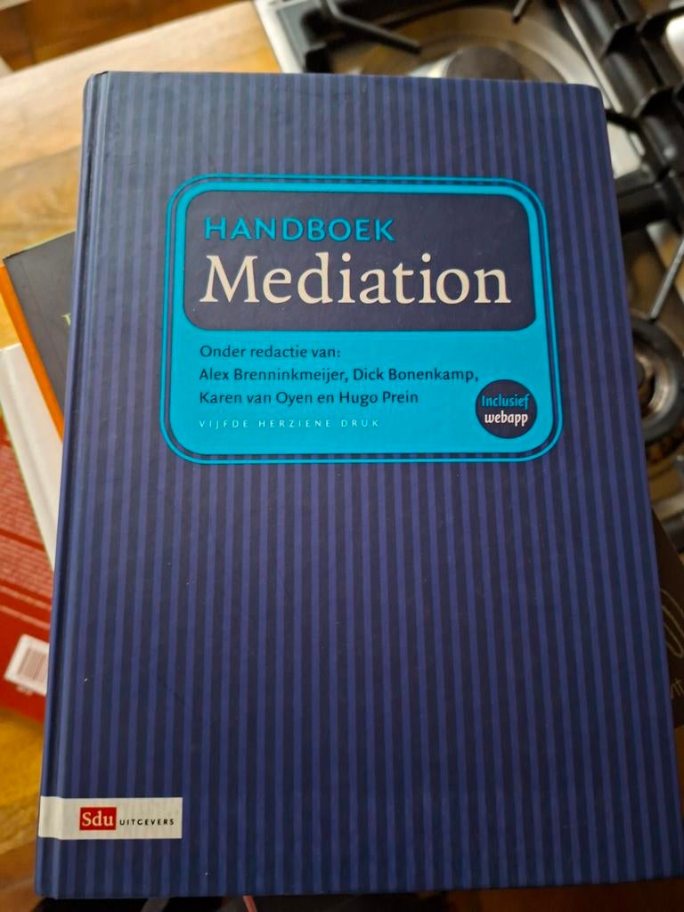 Handboek Mediation - Nieuw, Boeken, Studieboeken en Cursussen, Nieuw, Alex Brenninkmeijer e.a., Gamma, HBO