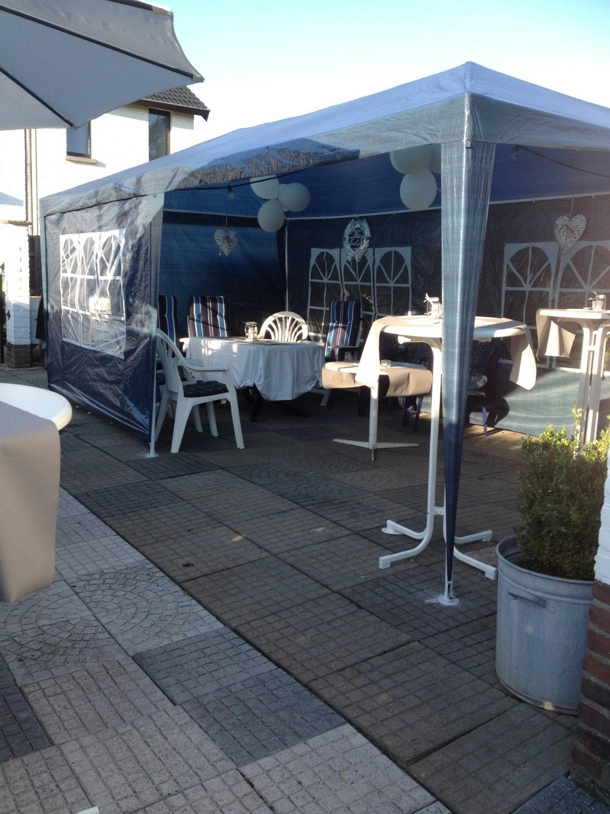 partytent, Tuin en Terras, Ophalen, Zo goed als nieuw, Serre