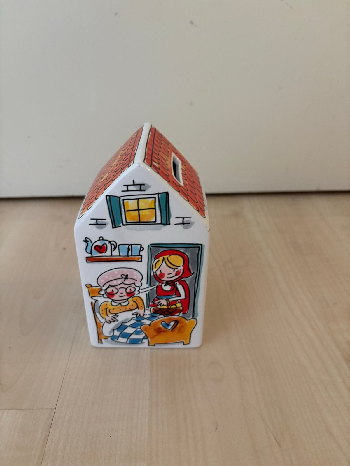 Blond Amsterdam Efteling Spaarpot Huisje Sprookjes, Ophalen of Verzenden, Zo goed als nieuw, Gebruiksvoorwerp