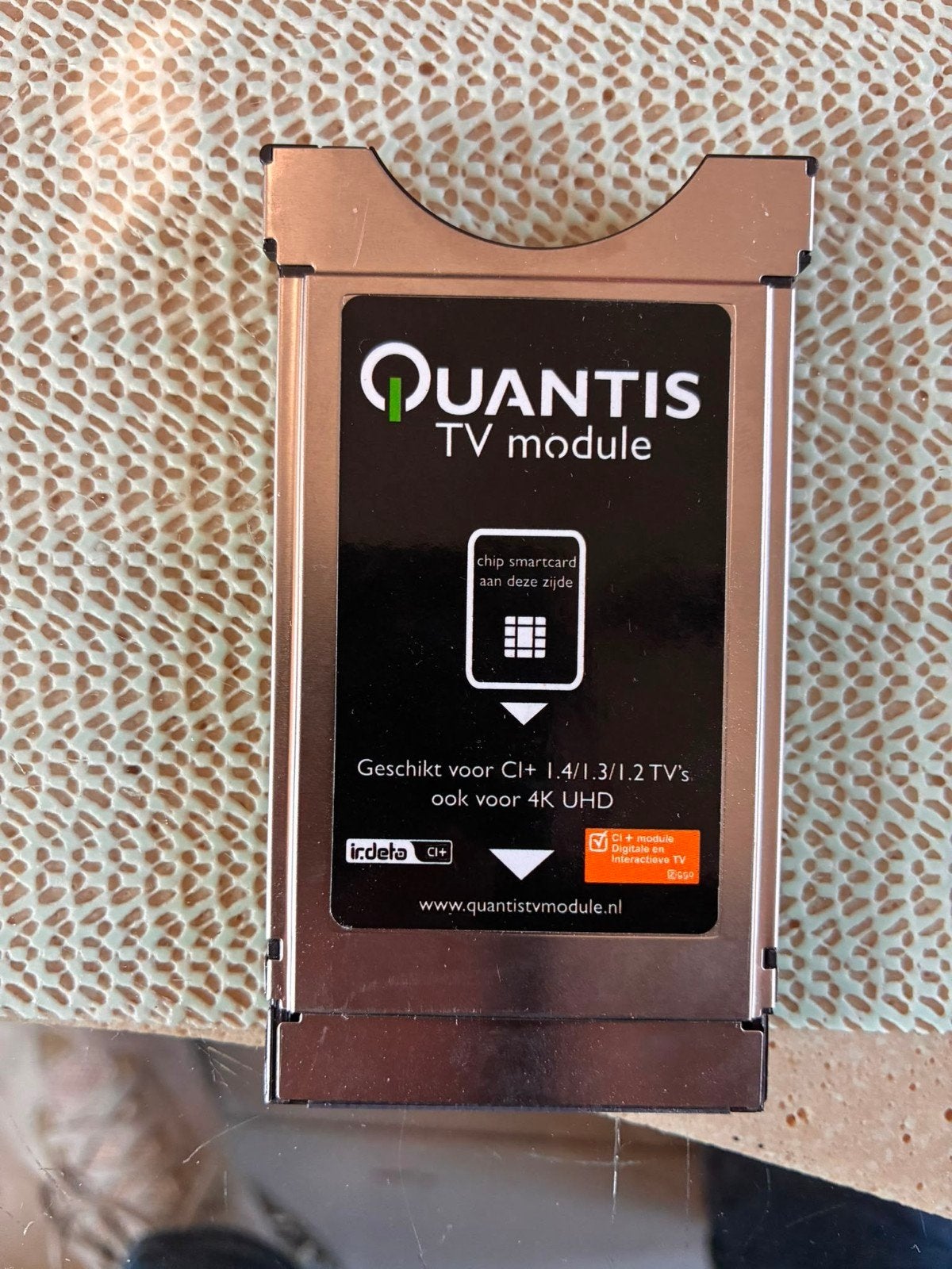 Quantis Irdeto CI+ Module DVB CI & CI Plus 4K UHD, Ophalen of Verzenden, Zo goed als nieuw