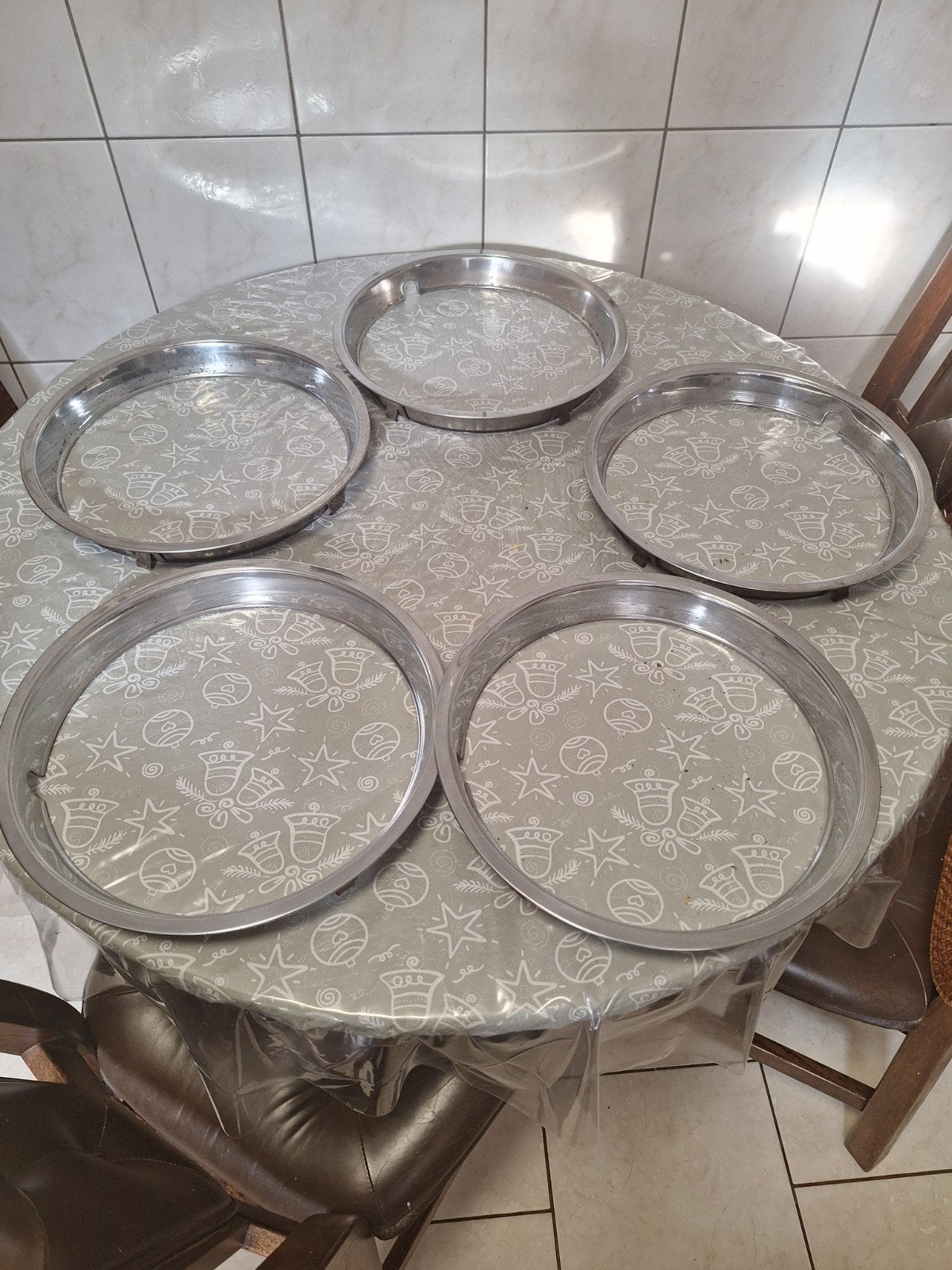 5 stuks velgringen opel commodore 14 inch, Auto diversen, Ophalen of Verzenden, Gebruikt