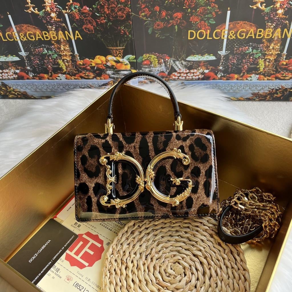 Dolce & Gabbana DG Girls crossbodytas met luipaardprint niew, Sieraden, Tassen en Uiterlijk, Tassen | Damestassen, Ophalen of Verzenden