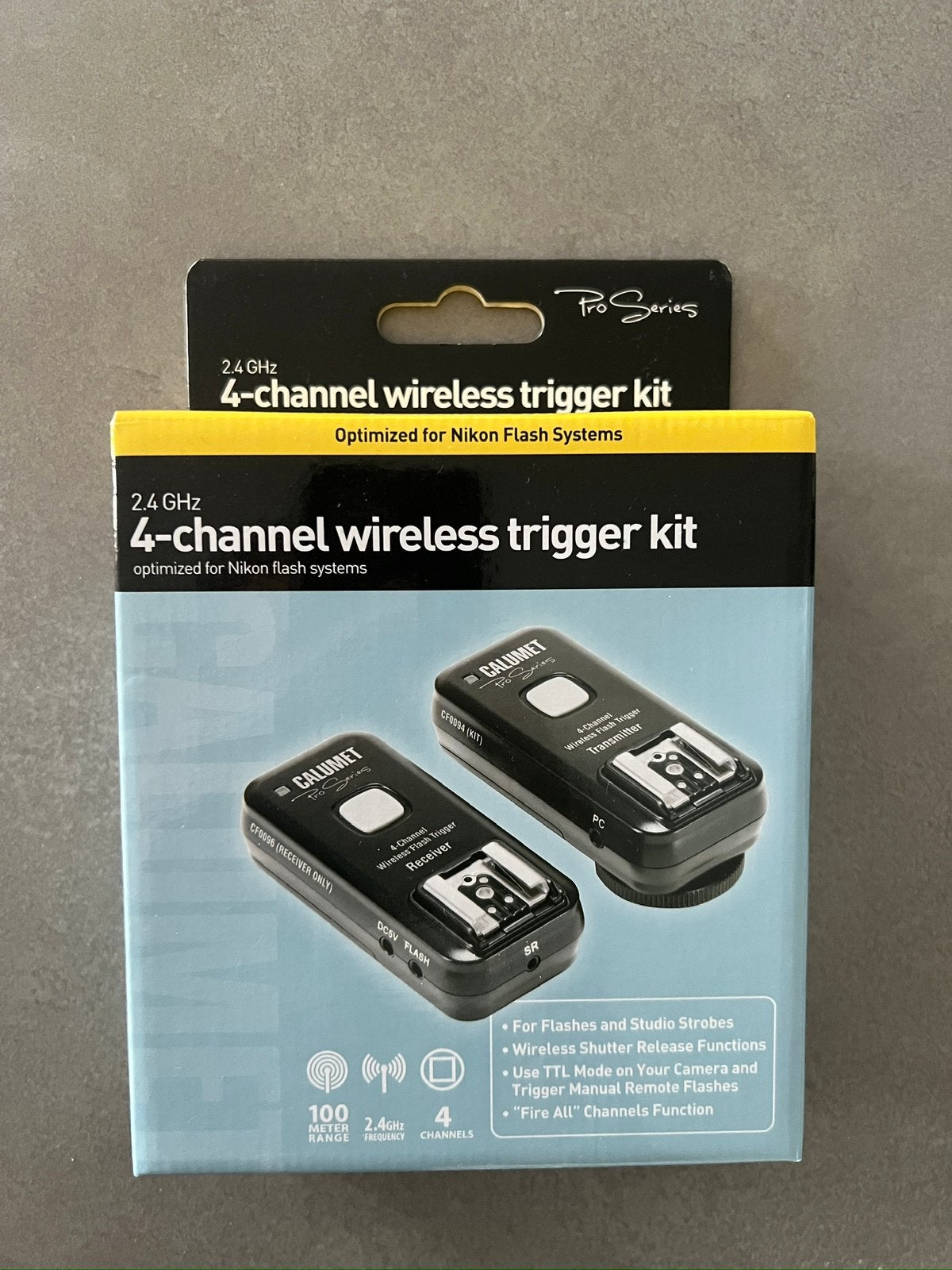 Calumet voor Nikon draadloze trigger kit, Ophalen of Verzenden, Nieuw, Nikon, Overige typen