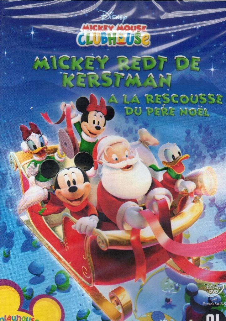 Mickey Mouse Clubhouse - Mickey Redt De Kerstman - Nieuw, Tekenfilm, Ophalen of Verzenden, Nieuw in verpakking, Alle leeftijden