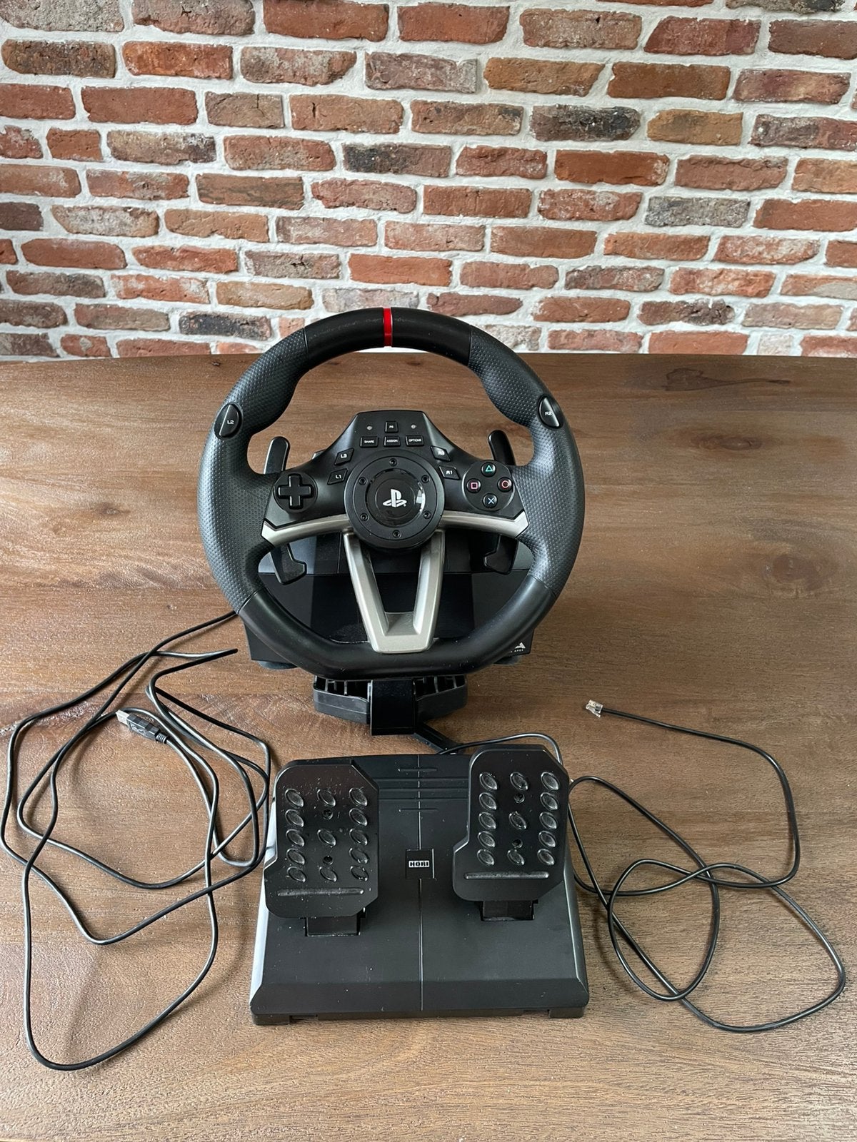 Hori racing wheel apex voor ps4/ps5, Ophalen of Verzenden, Zo goed als nieuw