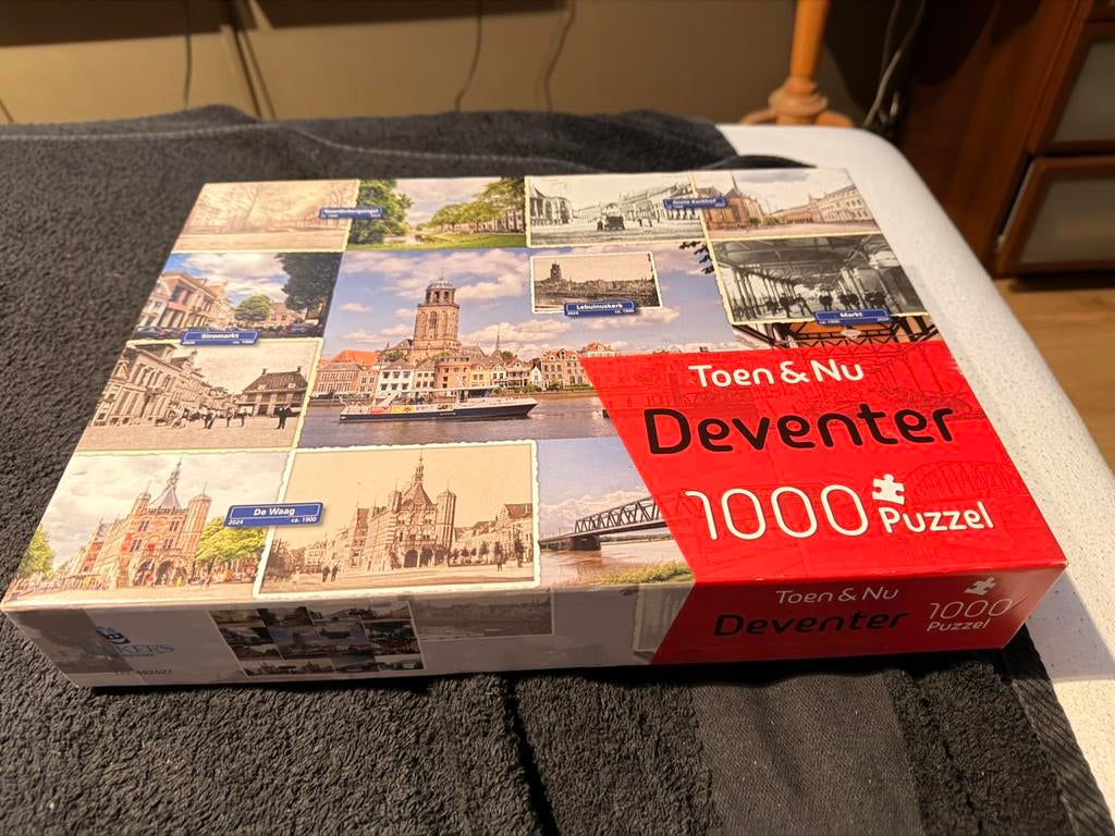 Deventer puzzels 1000 stuks, Ophalen, 500 t/m 1500 stukjes, Zo goed als nieuw