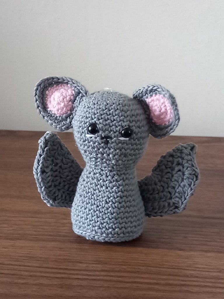 Gehaakte Vleermuis Knuffel - Handgemaakt, Ophalen of Verzenden, Nieuw
