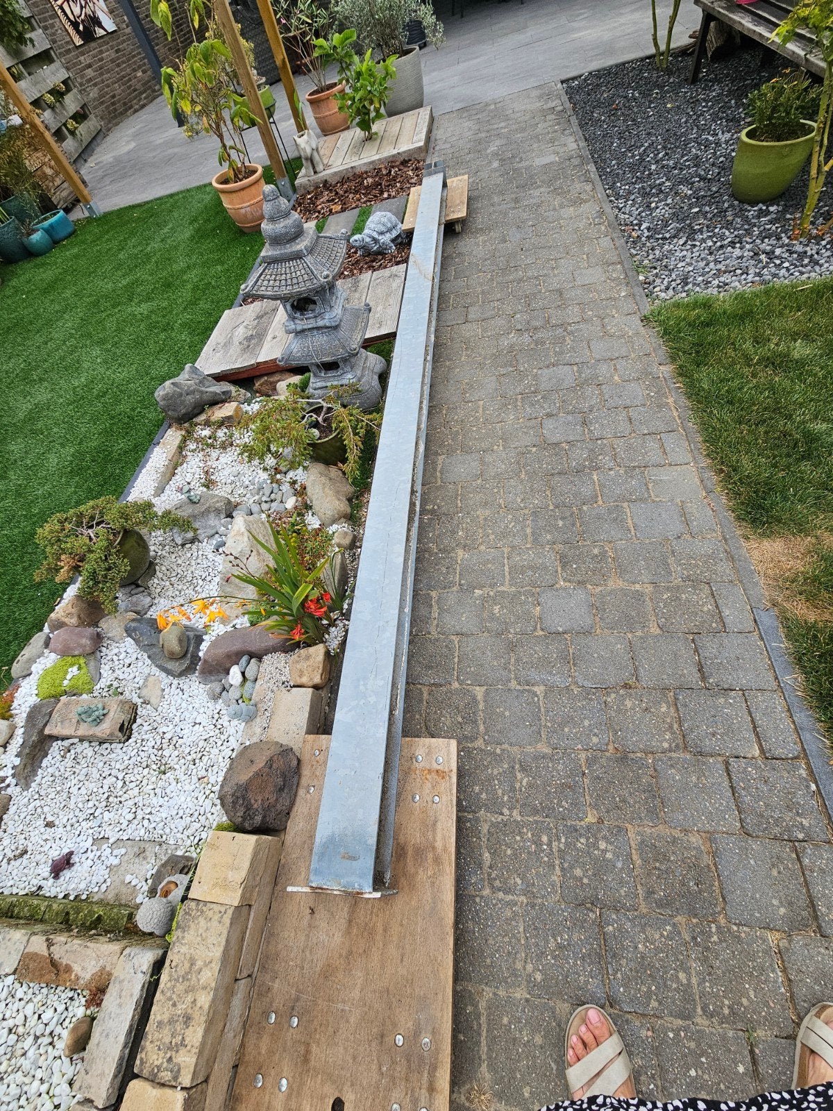 Stalen balk - I-profiel - 3.5 meter lang, Ophalen, Gebruikt, IJzer
