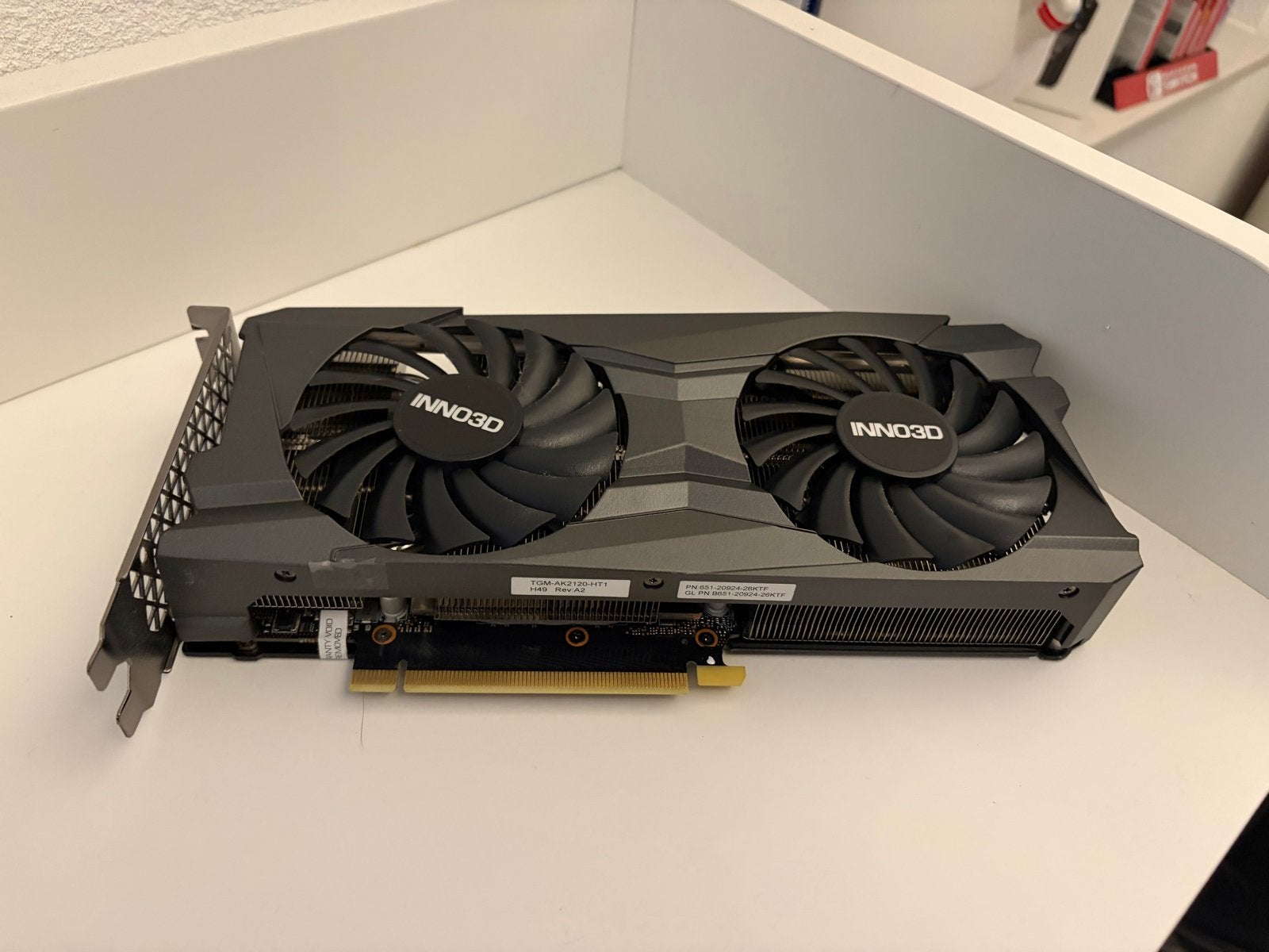 Inno3D GeForce RTX 3060 Twin X2 12GB GDDR6 Videokaart, Computers en Software, Ophalen, HDMI, GDDR6, PCI-Express 4