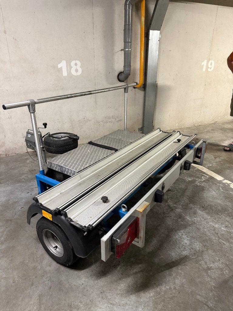 Motoraanhanger Shorty, Ophalen, Zo goed als nieuw