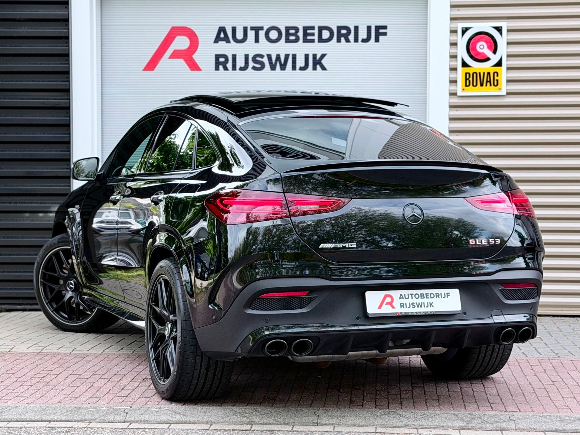 Mercedes-Benz GLE-klasse Coupé AMG 53 Hybrid 4MATIC+ Night, 12 maanden, Gebruikt, Euro 6, Zwart