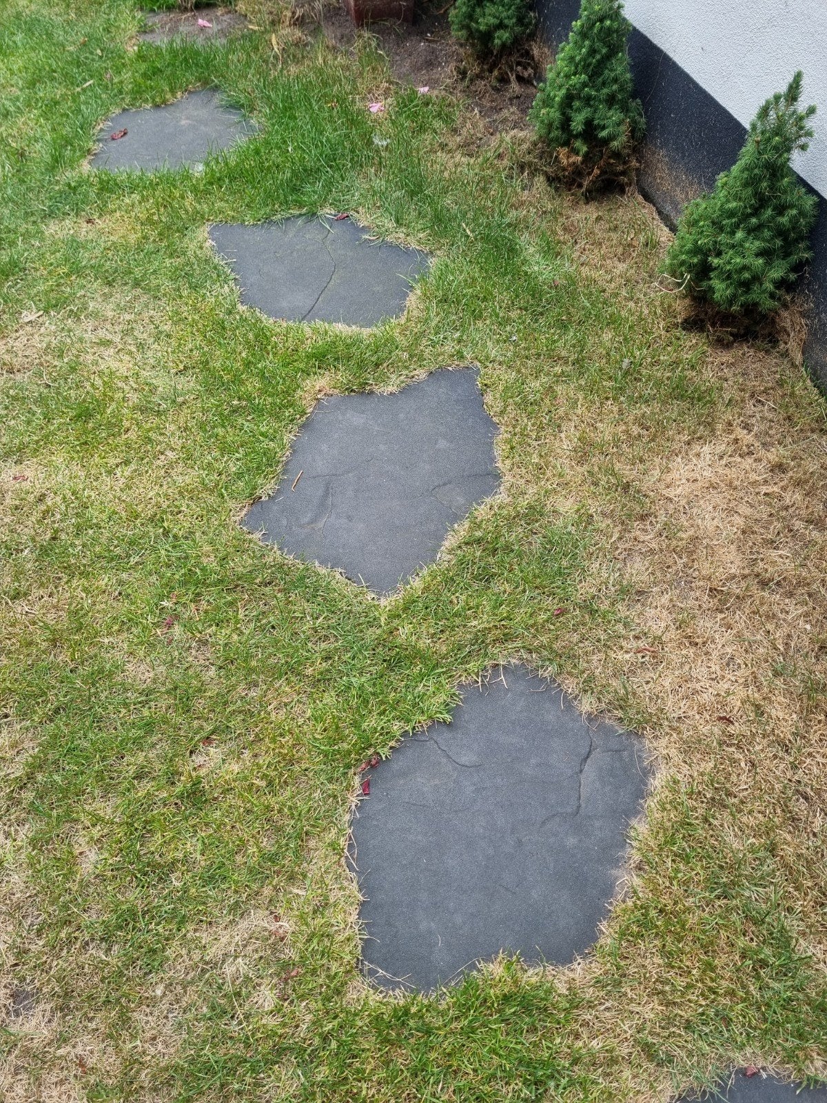 9 natuursteen stapstenen, Tuin en Terras, Grind, Keien en Split, Ophalen, Overige materialen, Gebruikt, Overige typen