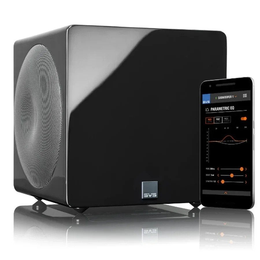 SVS 3000 Micro R|Evolution Zwart hoogglans, Audio, Tv en Foto, Ophalen of Verzenden, Zo goed als nieuw, Subwoofer, Overige merken