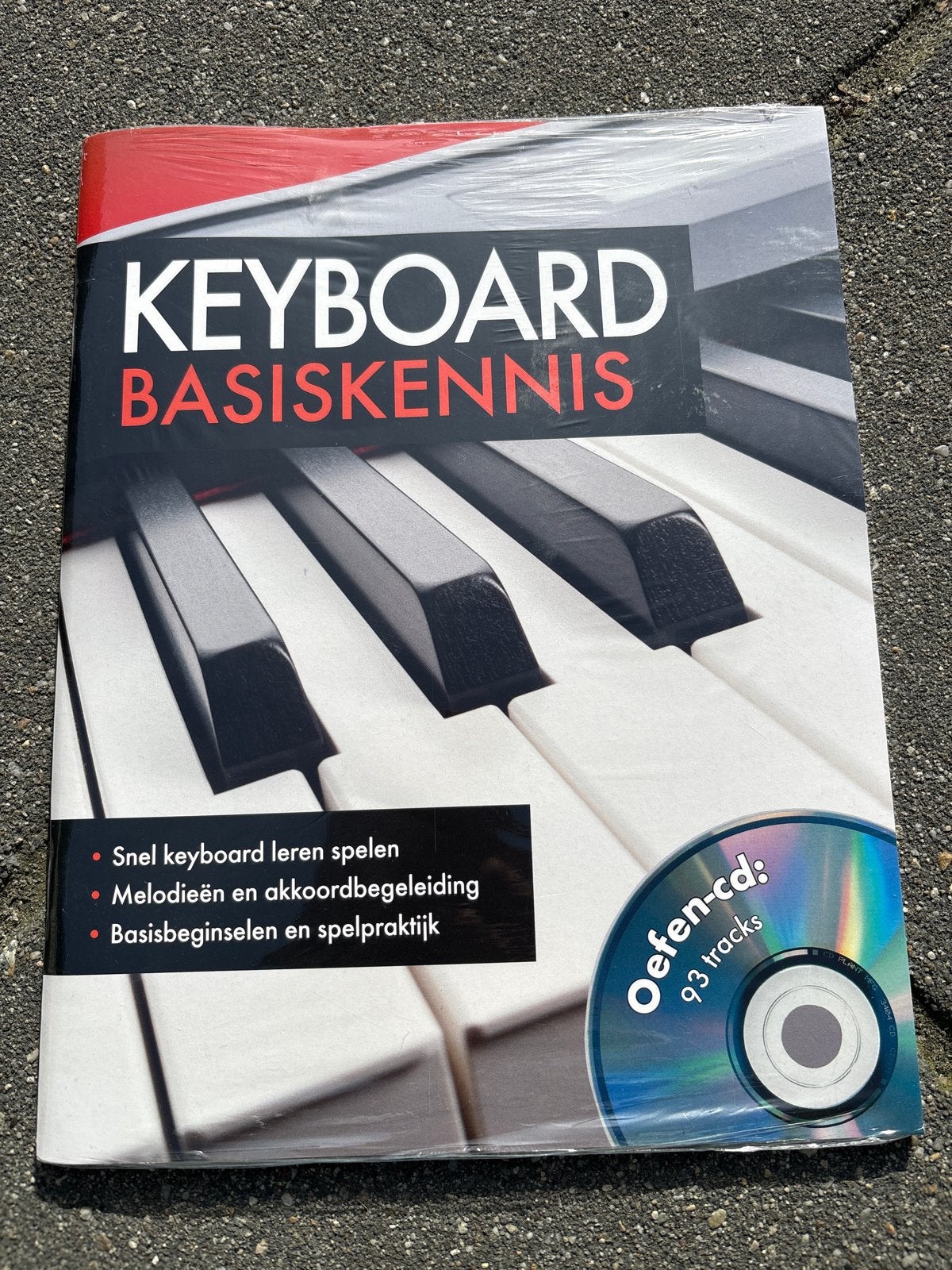 NIEUW! Keyboard Basiskennis boek met oefen-cd!, Boeken, Ophalen of Verzenden, Nieuw