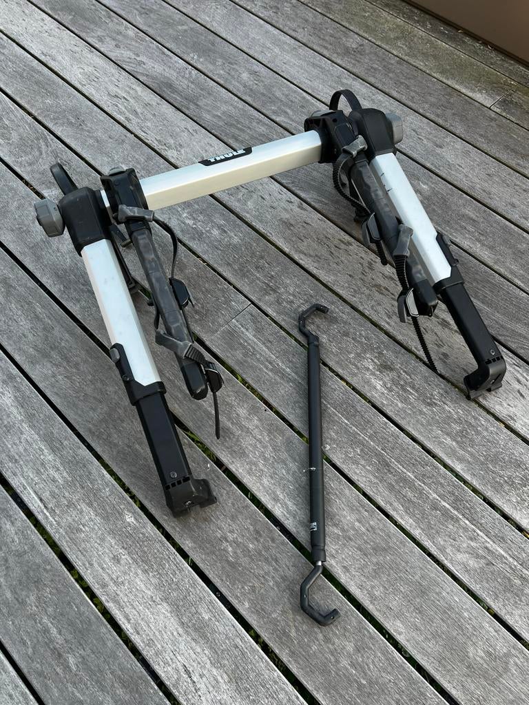 Thule Fietsendrager voor 2 fietsen, Ophalen, 2 fietsen, Zo goed als nieuw, Trekhaakdrager