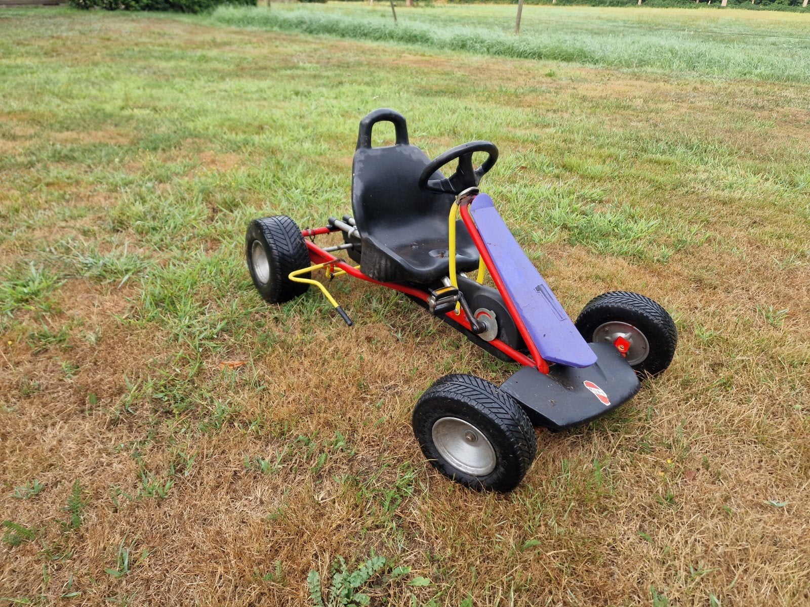 Go-kart rood/zwart - Gebruikt, Ophalen of Verzenden, Gebruikt, Overige merken