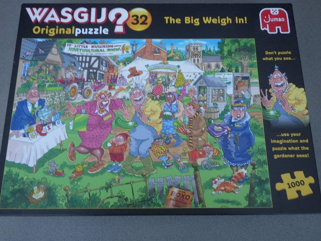 Wasgij destiny original 32 the big weigh in, Ophalen of Verzenden, 500 t/m 1500 stukjes, Zo goed als nieuw
