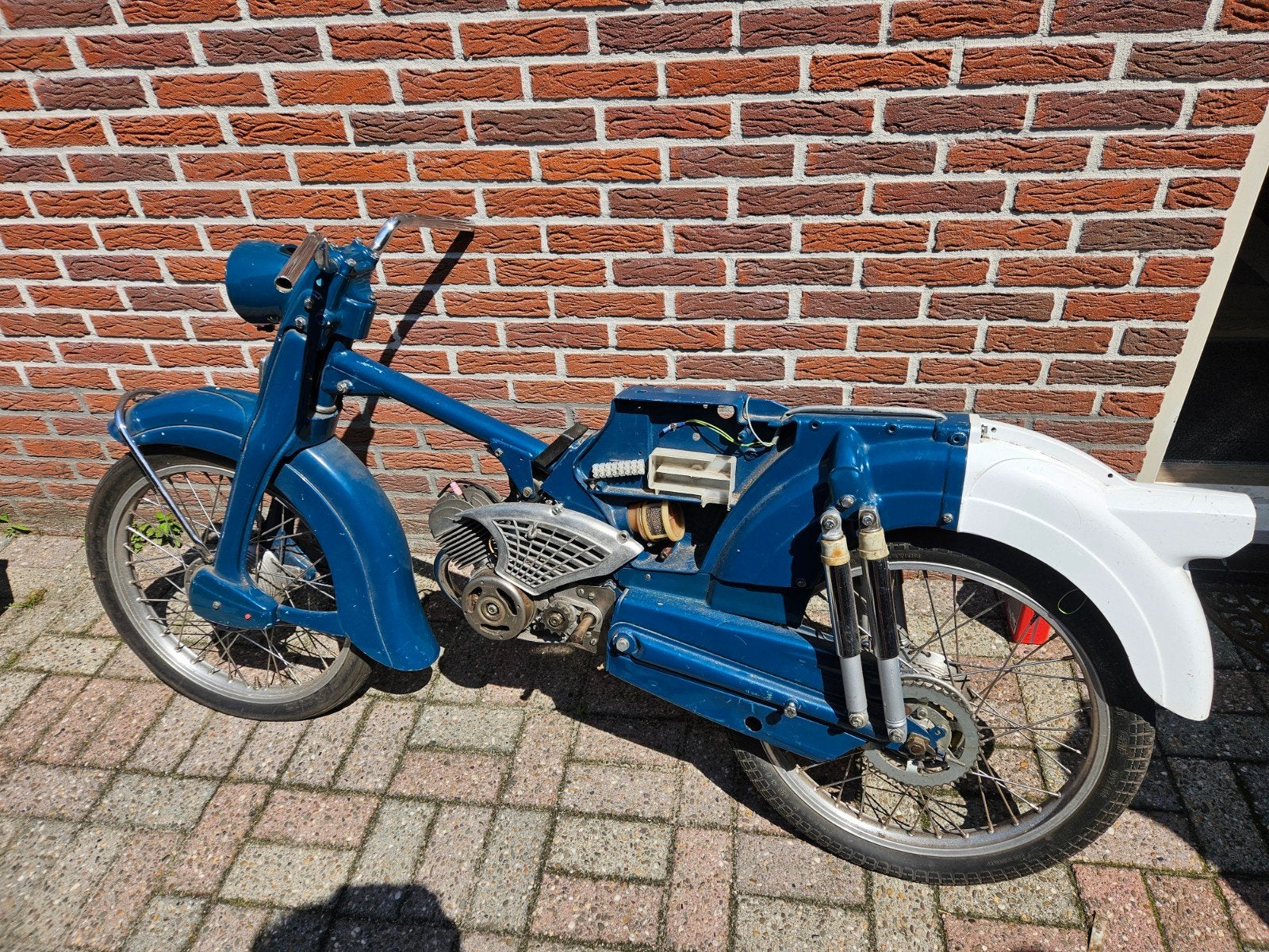 Zundapp 510-101 combinette met kenteken, Fietsen en Brommers, Brommers | Zundapp, Ophalen, Overige modellen