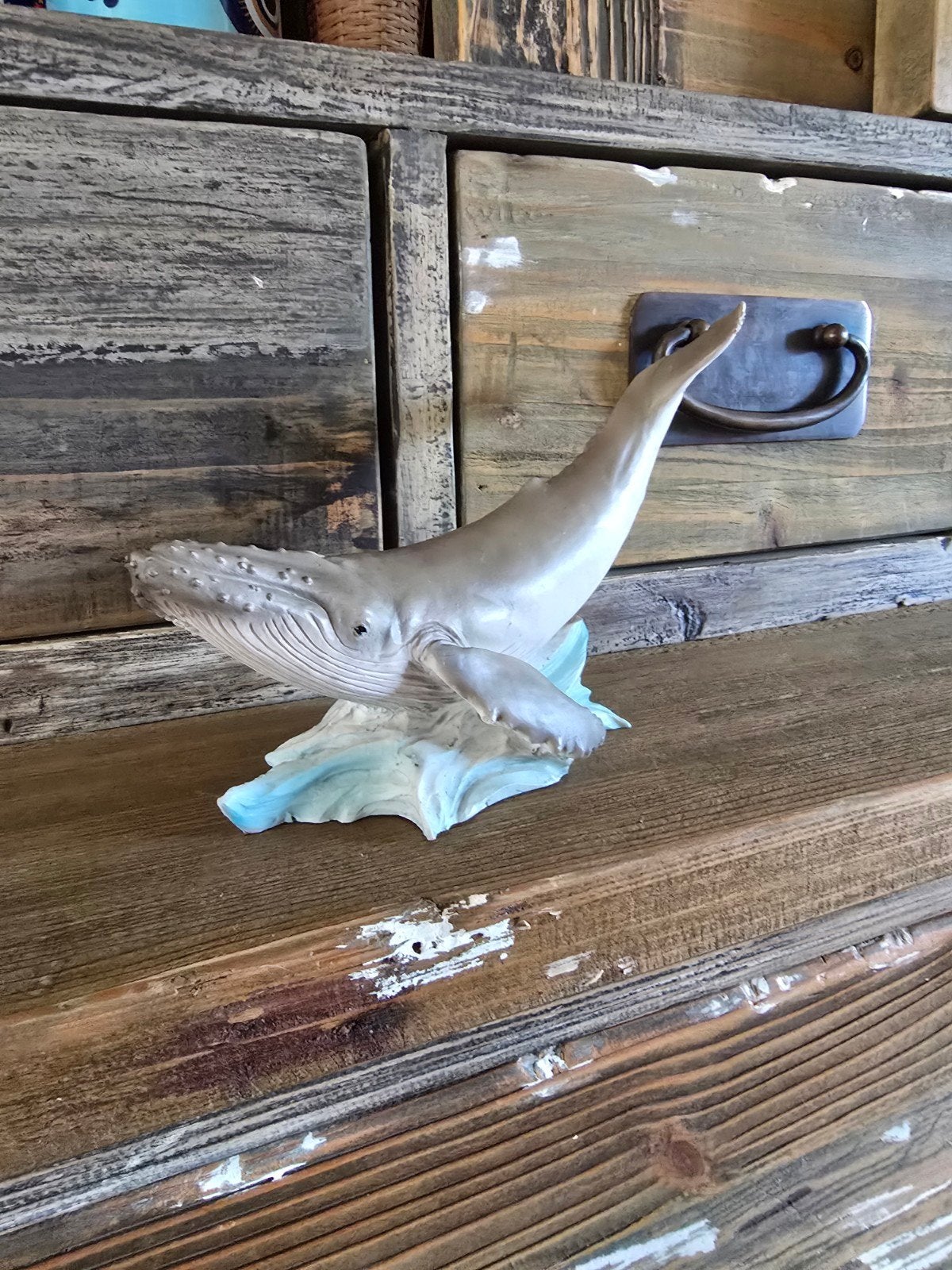 Prachtig walvis beeldje - Castagna, Made in Italy (1995), Ophalen of Verzenden