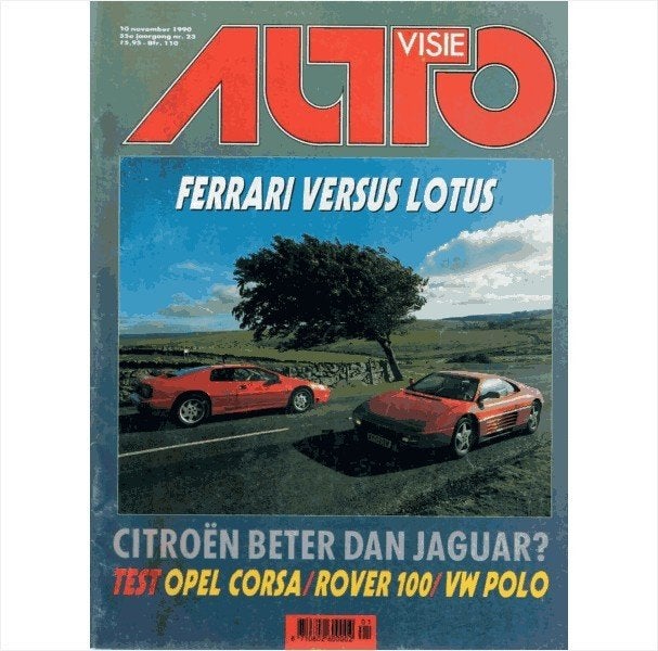 Autovisie Tijdschrift 1990 NR 23 #1 Nederlands, Ophalen of Verzenden, Gelezen, Algemeen