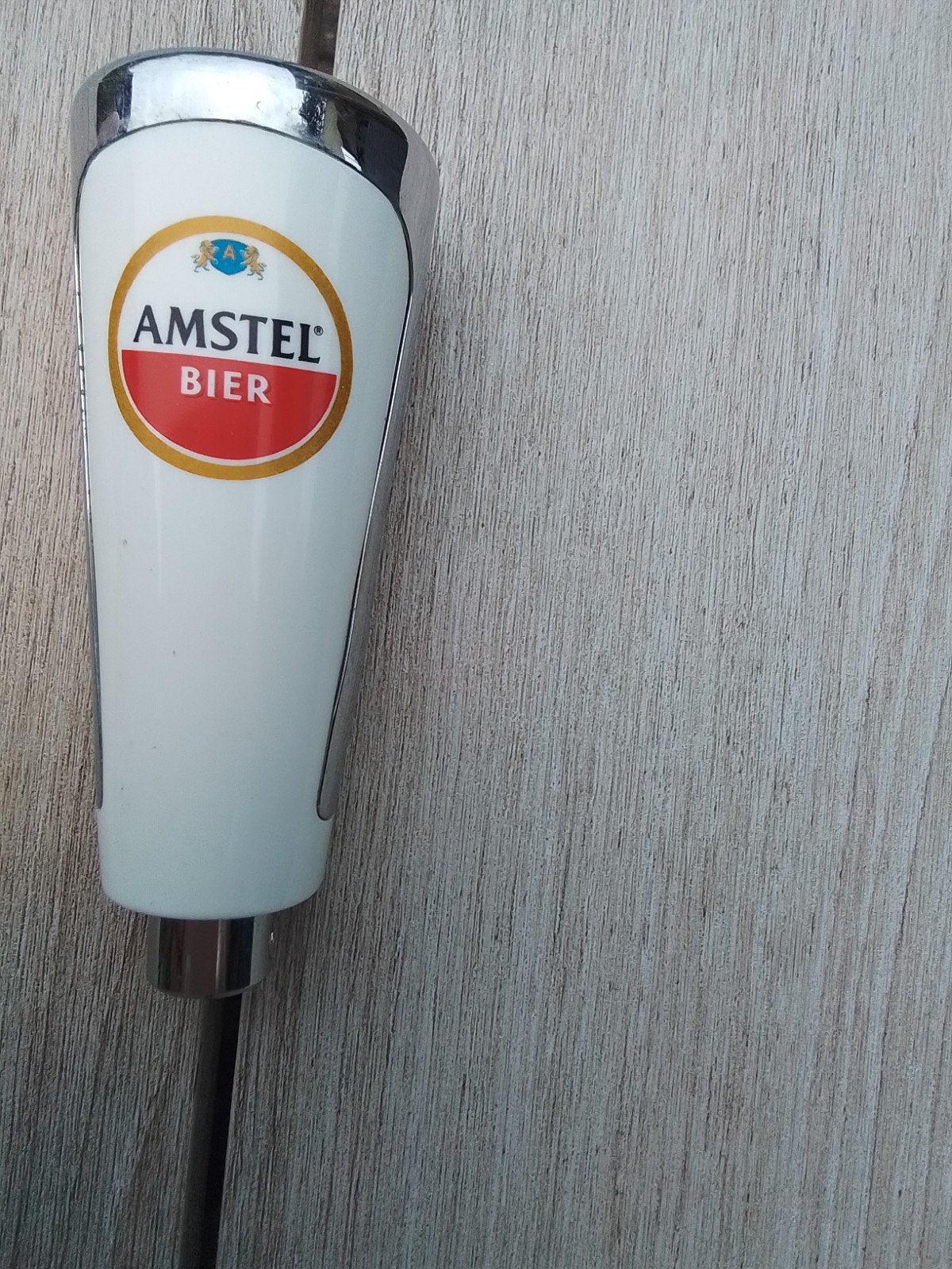 Amstel Bier Tapkraan Handvat - Vintage Brouwerij Collectie, Ophalen of Verzenden, Gebruikt, Overige typen, Amstel