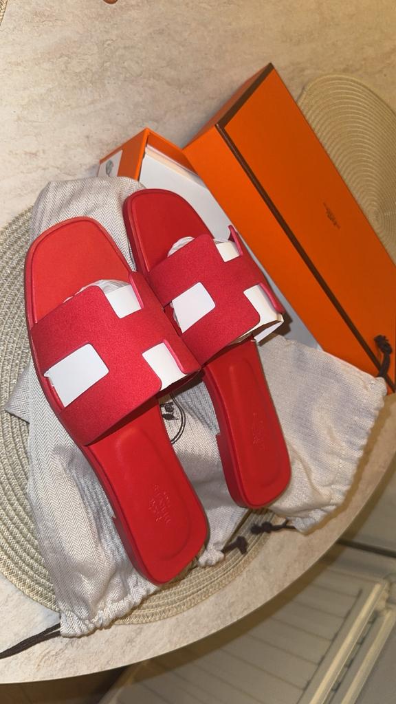 Hermes slippers dames 38/39, Ophalen of Verzenden, Nieuw, Roze