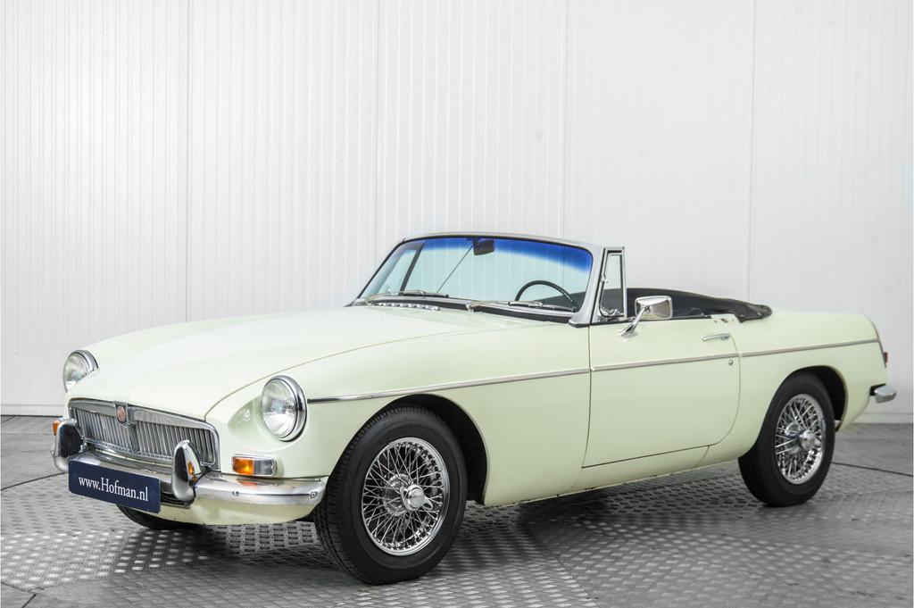 MG B (bj 1968), B, Gebruikt, Cabriolet, Wit