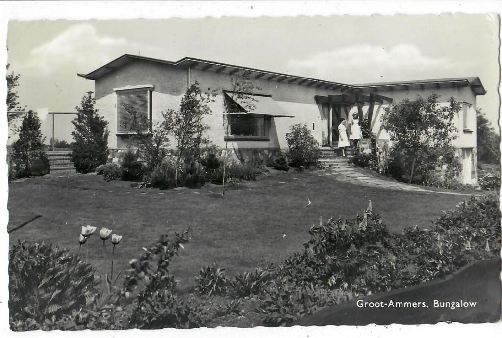 Groot Ammers - Bungalow, Verzenden, 1940 tot 1960, Gelopen, Zuid-Holland