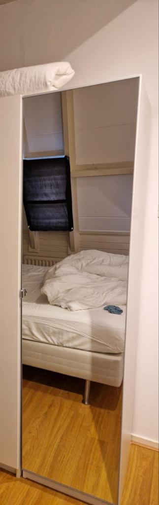 Ikea Pax spiegeldeur 195cm x 50cm, Huis en Inrichting, Kasten | Kledingkasten, Ophalen, 50 tot 100 cm, 200 cm of meer