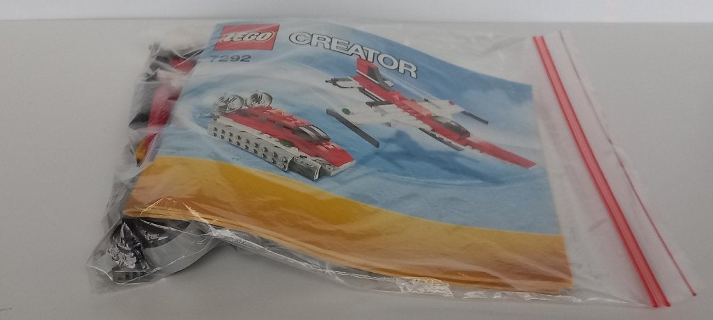 Lego 7292 Creator Proppellervliegtuig 3 in 1, Gebruikt, Lego, Compleet, Ophalen of Verzenden