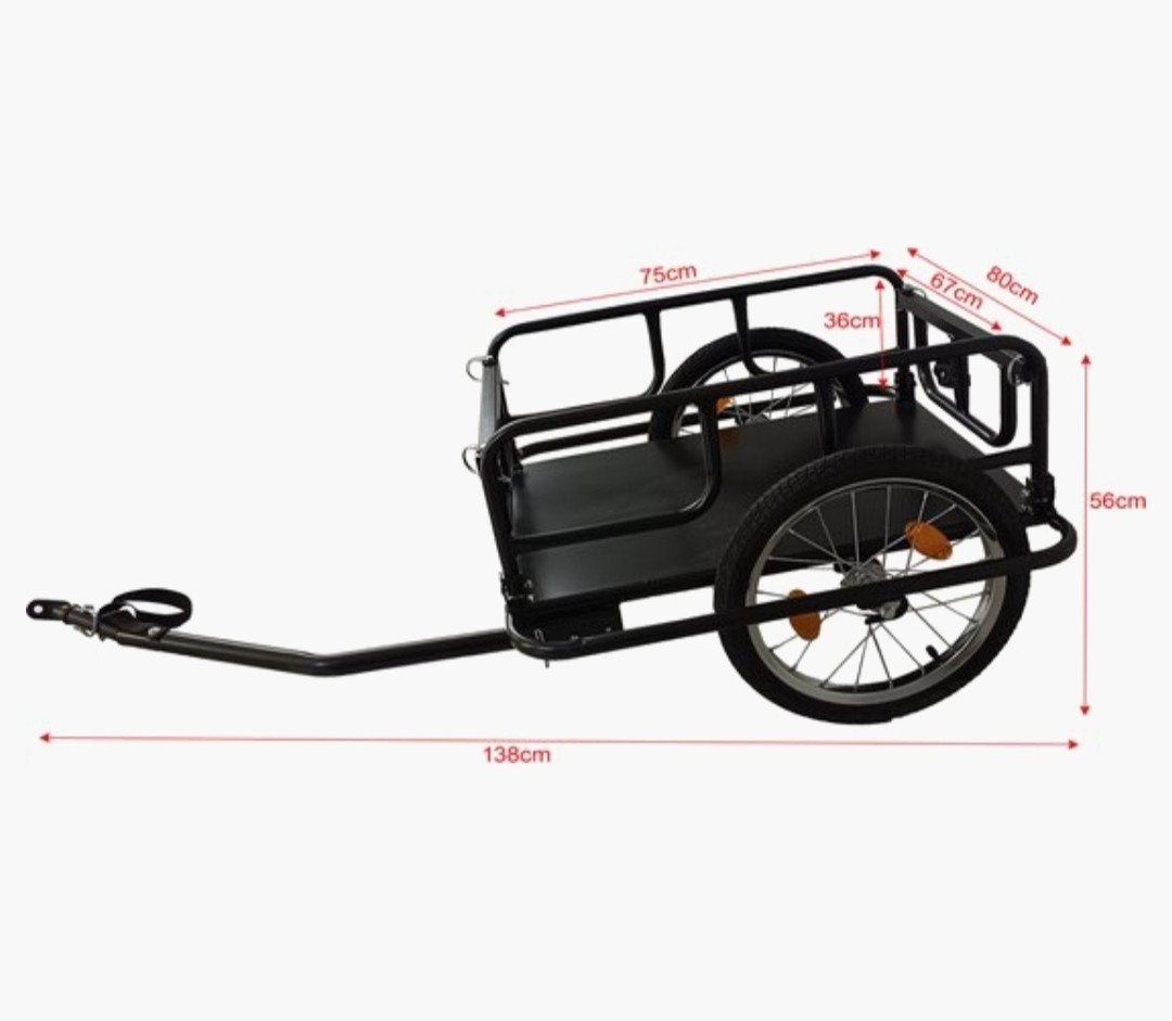fiets karretje, Ophalen, Zo goed als nieuw, Hondenkar