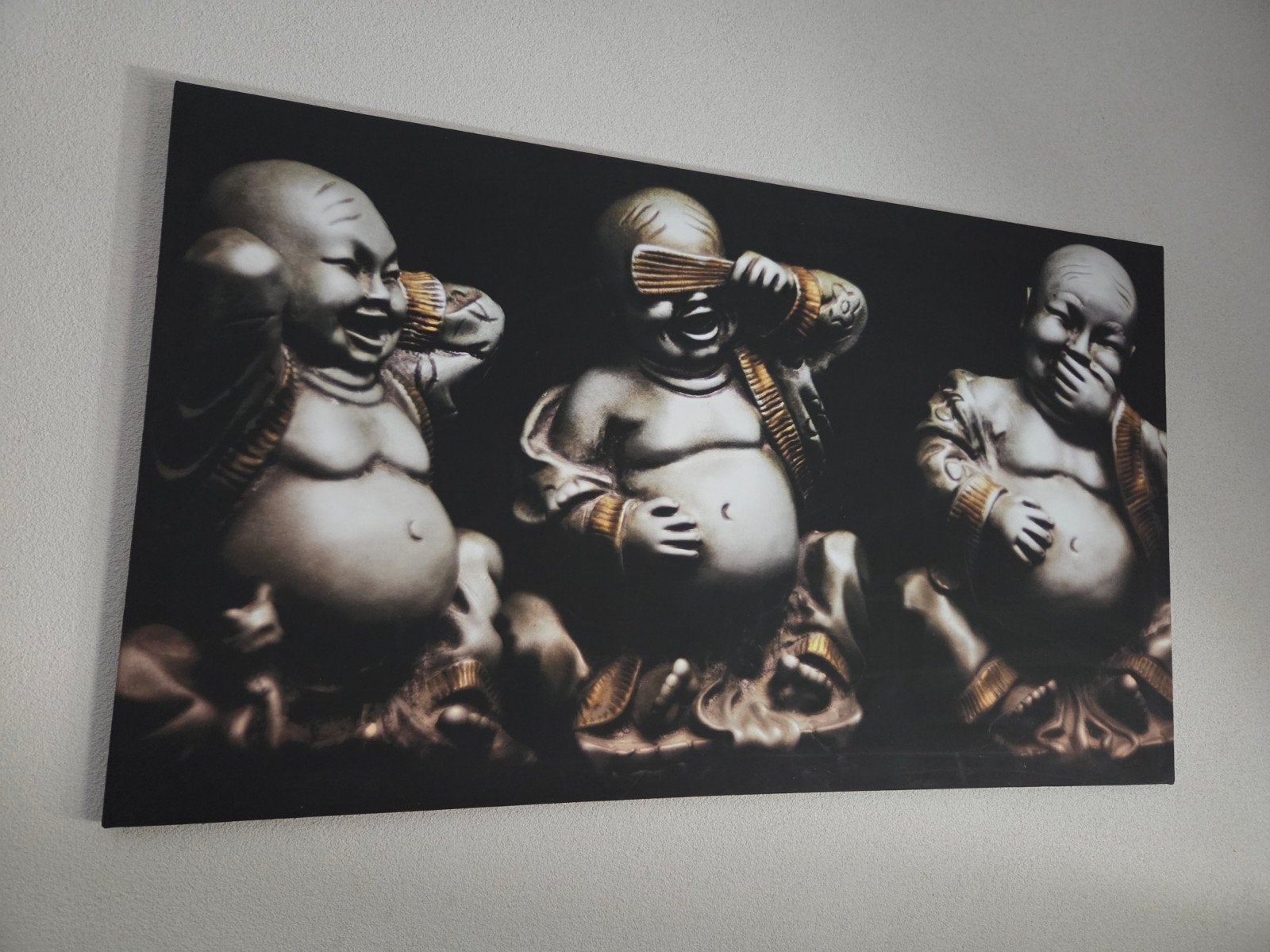 mooie budha schilderij, Huis en Inrichting, Woonaccessoires | Schilderijen, Tekeningen en Foto's, Ophalen, Zo goed als nieuw, Schilderij