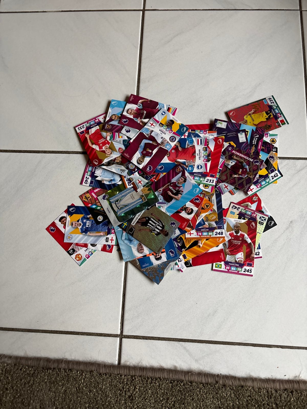 Panini Adrenalyn XL Premier League 2023/2024 Voetbalkaartjes, Verzamelen, Sportartikelen en Voetbal, Ophalen of Verzenden, Gebruikt