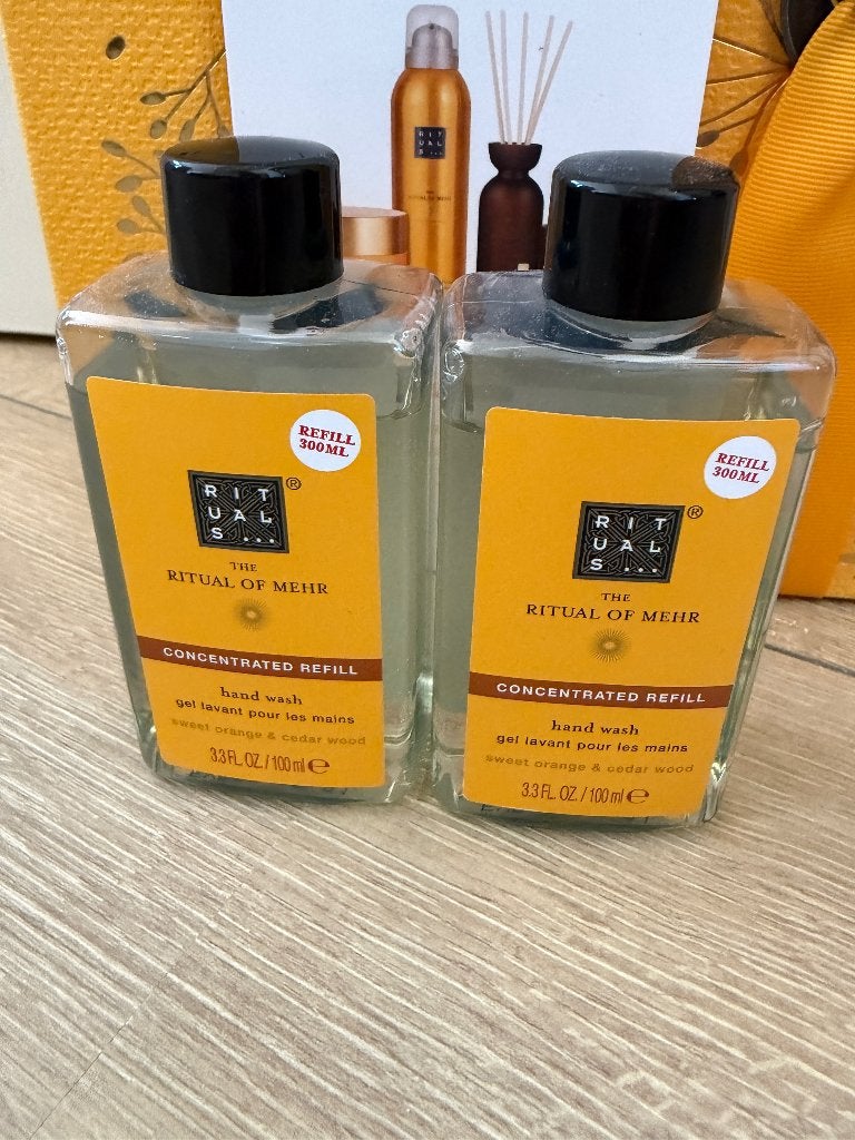 Rituals Mehr hand wash/ handzeep refill 2x nieuw, Ophalen of Verzenden, Nieuw, Overige typen