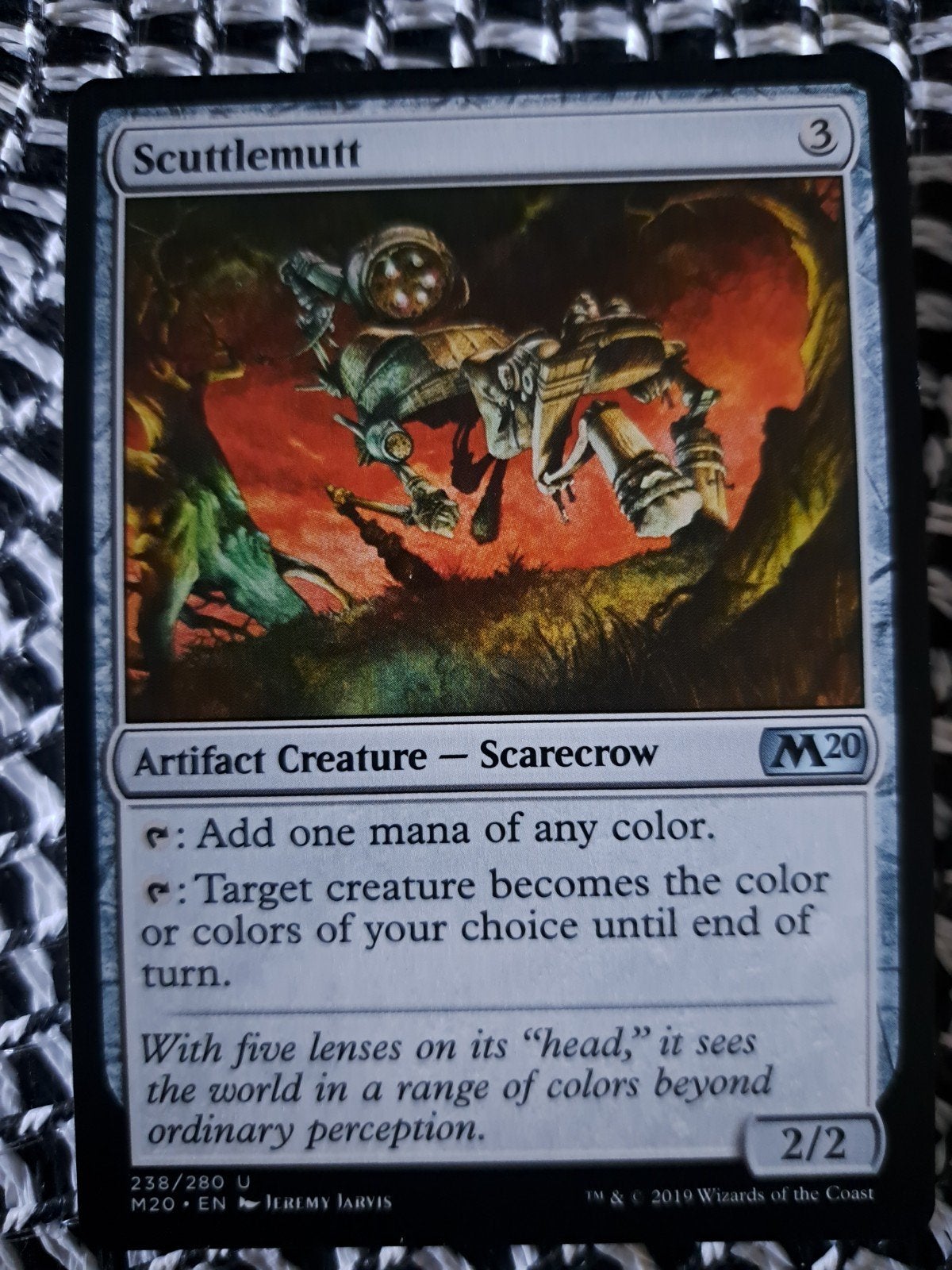 Magic: The Gathering - Scuttlemutt (M20) - Artifact Creature, Verzenden, Zo goed als nieuw, Losse kaart