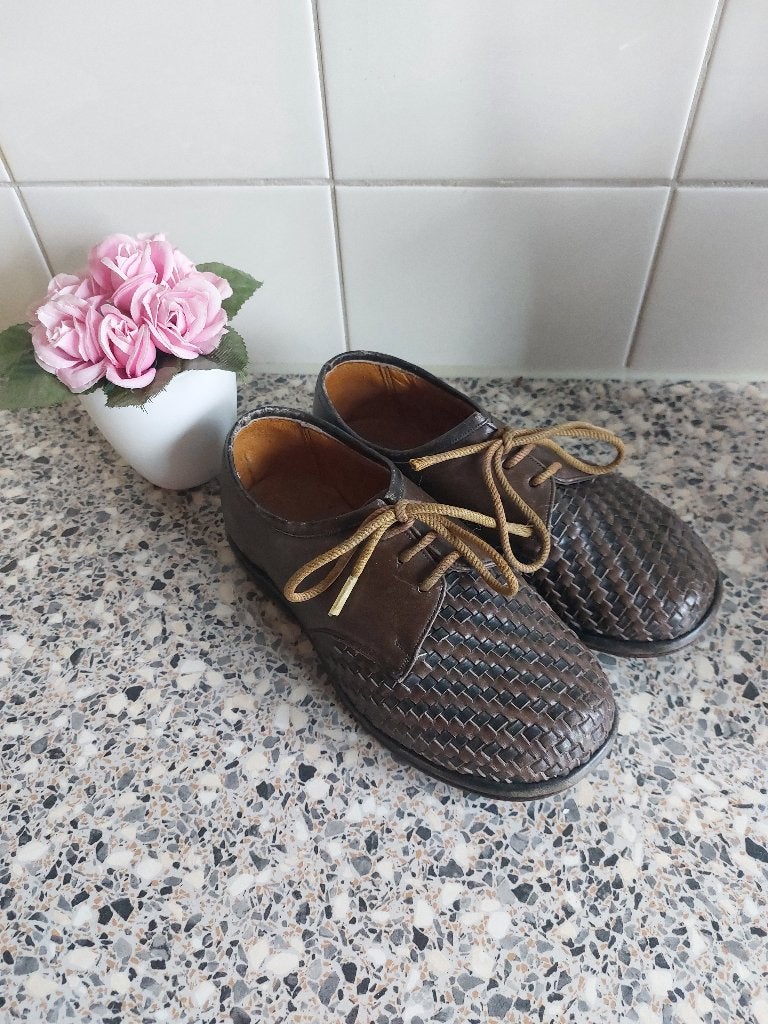Oude leren kinderschoenen, Antiek en Kunst, Ophalen of Verzenden, Kinderen