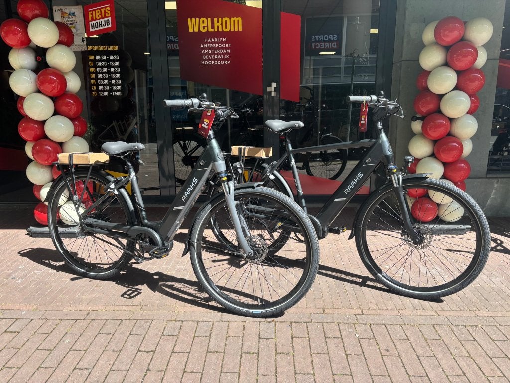Fietshokje Raaks: Raaks Dudok E bikeDames/Herenfiets NIEUW!!, Fietsen en Brommers, Niet ingevuld, Nieuw, 47 tot 51 cm, 50 km per accu of meer