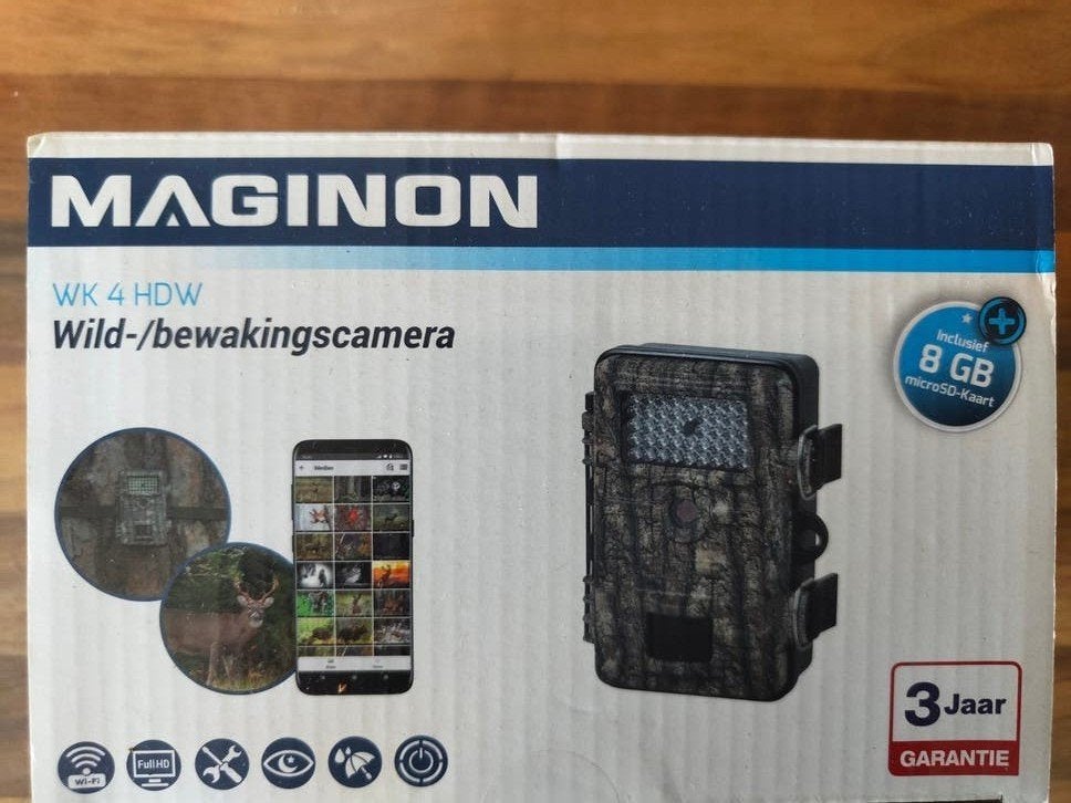 Nieuwe Maginon WK 4 HDW Wild-/Bewakingscamera met WiFi, Ophalen, Nieuw, Buitencamera