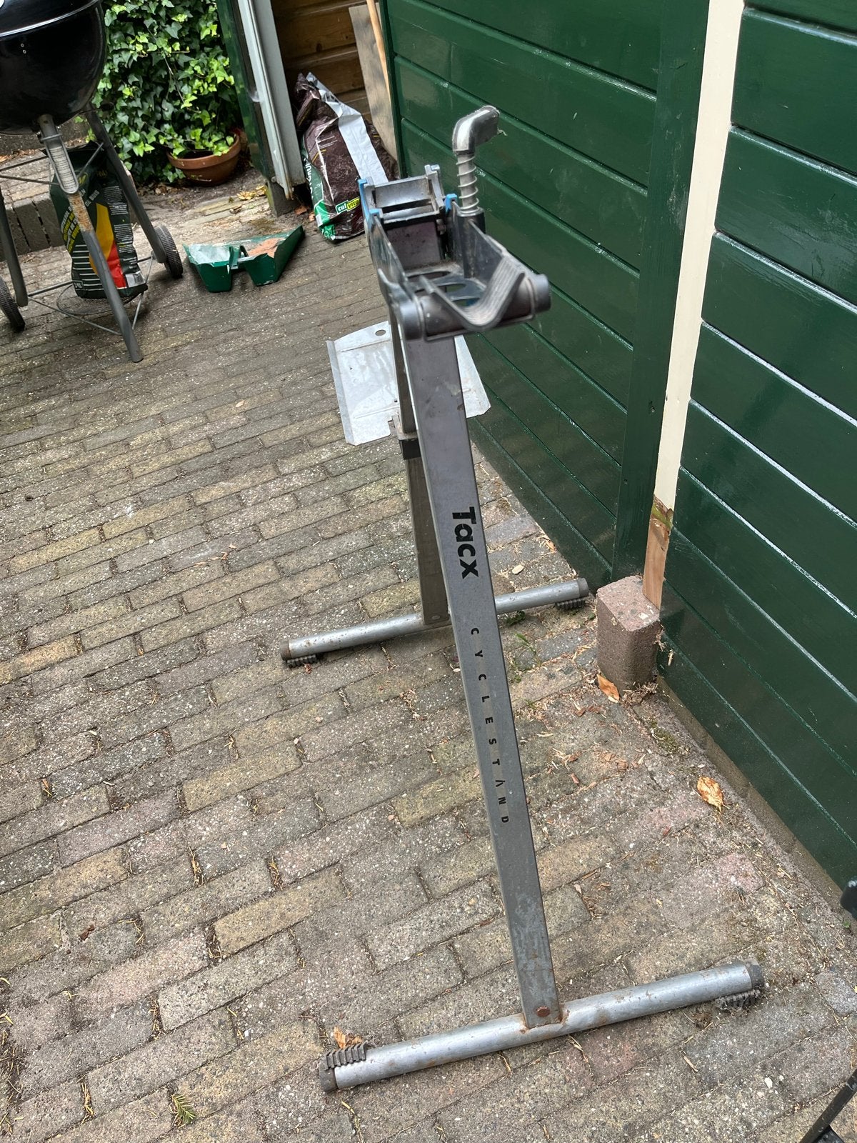 Tacx Fiets Montagestandaard - Ideaal voor Fietsreparatie, Fietsen en Brommers, Ophalen, Gebruikt, Overig gereedschap